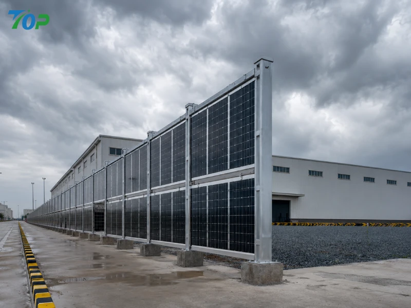 Integrirana solarna ograja: popolna kombinacija estetike, varnosti in obnovljive energije Integrirana solarna ograja: popolna kombinacija estetike, varnosti in obnovljive energije