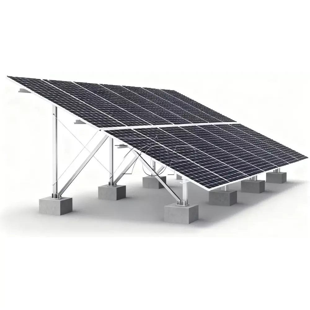 Talni solarni montažni regalni sistem
