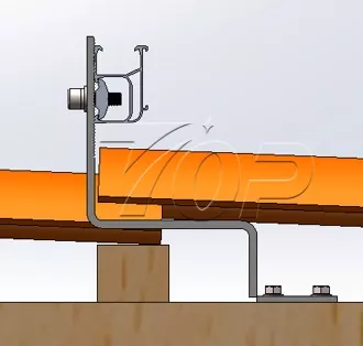 Adjustable Tile Roof Solar Hook