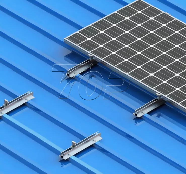 Aluminum Mini Rail Solar Mounting System