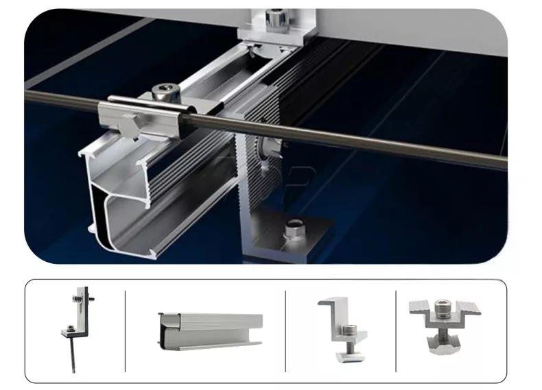 Aluminium Solar Panel Mounting Rails