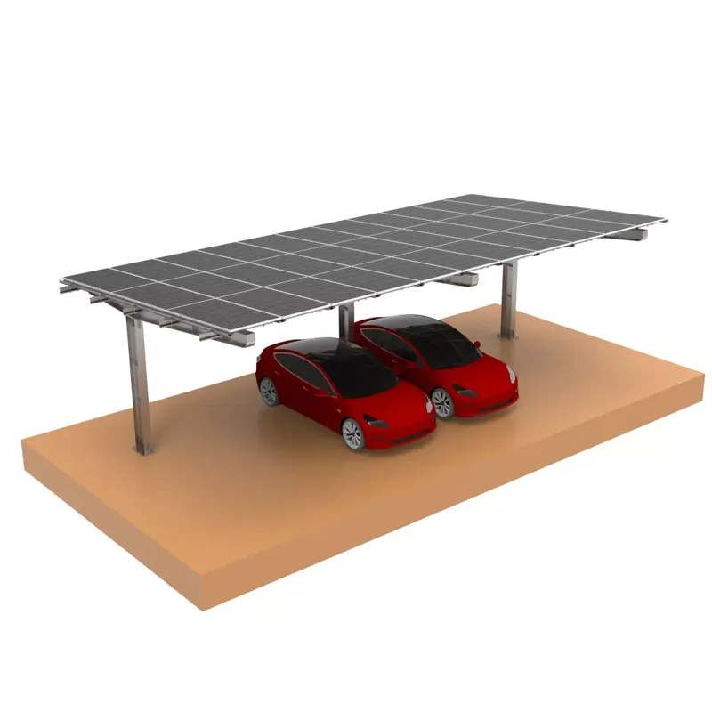 Sončni PV nadstrešek za avto